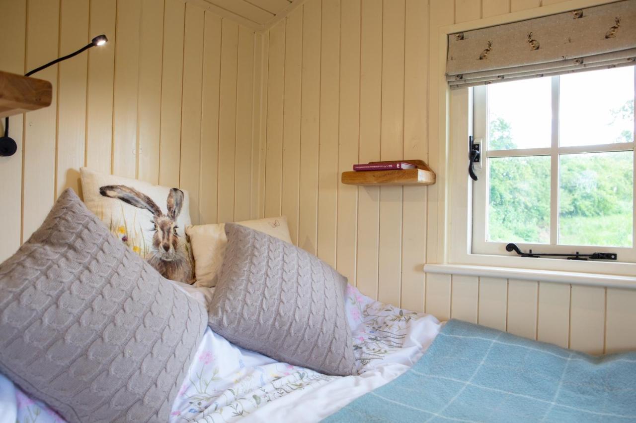Romantic Secluded Shepherd Hut Hares Rest Southwick  Extérieur photo